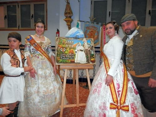 Presentación del llibret de la Falla Trafalgar 2015