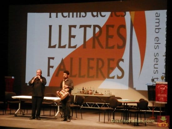 Festa de les Lletres Falleres de 2015.