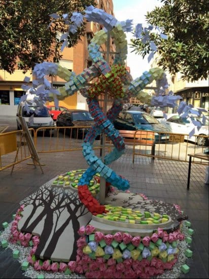 Cruz de la Falla Lope de Rueda (Torrent) de 2015.