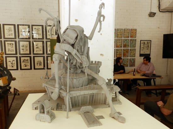 Unas fallas se cuelan en las Jornadas de Cómic