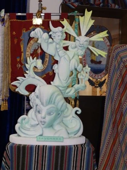 Maqueta de la falla Ramiro de Maeztu-Humanista Furió 2016