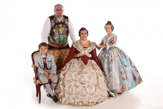 Falleras mayores y presidentes 2016 de la Falla Tomasos-Carlos Cervera