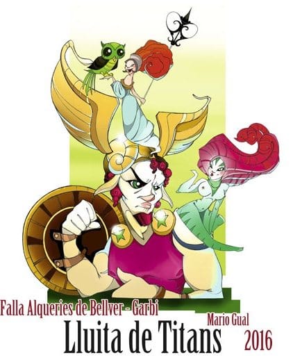 Lucha de titanes en una alquería (la de Bellver)