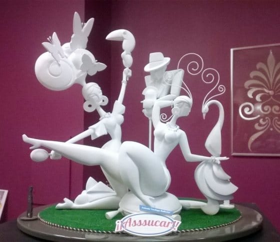 Mucha salsa en la falla de Malvarrosa (pero no se come)