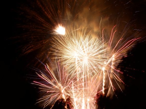 Castillo de fuegos artificiales