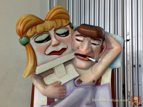 Ninot de la Falla Escalante-Marina 2016, Premio Lletrafaller al Ninot de Més Tro