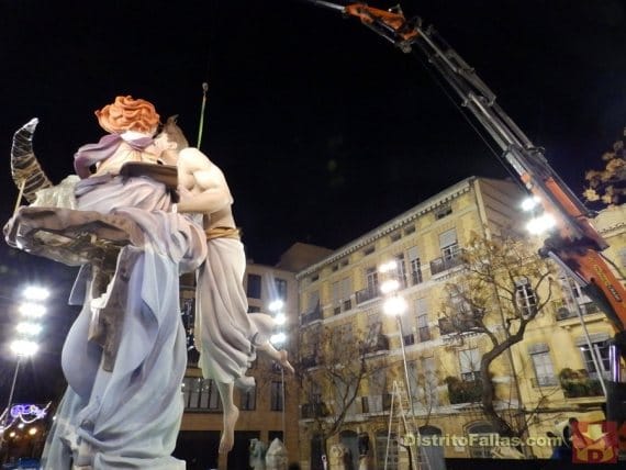 Plantà de la Falla Na Jordana 2016