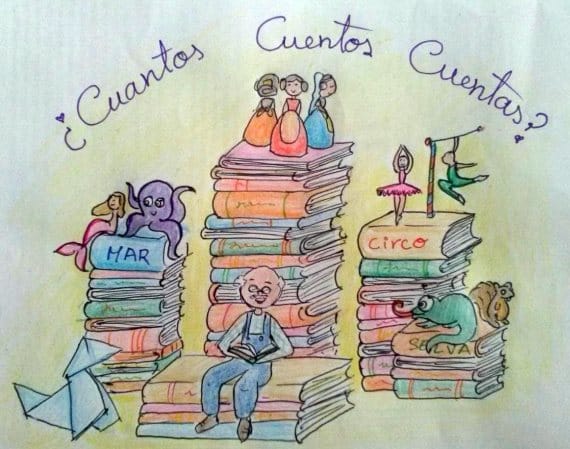 Boceto de la hoguera adulta para San Juan de la Falla Tomasos (2016)