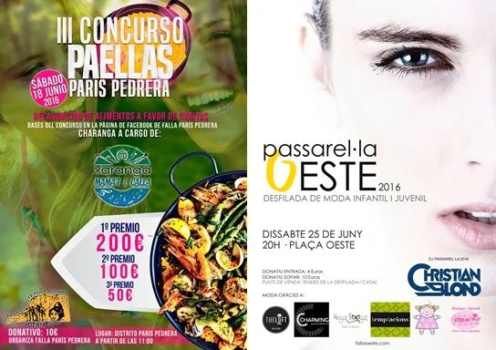 Concursos de paella y desfiles para bajarla por Dénia