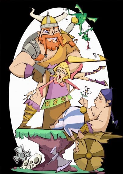 Boceto de la falla grande de Periodista Gil Sumbiela 2017