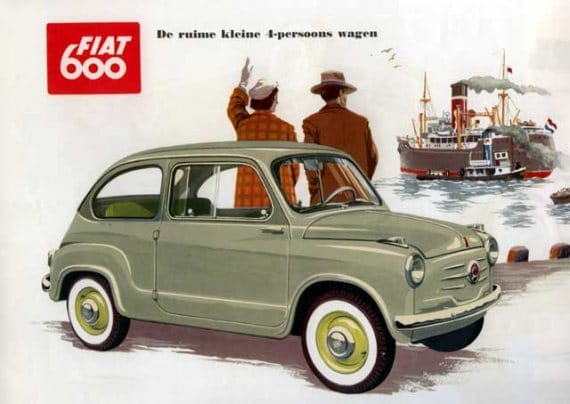 Anuncio de Fiat 600 (1956)