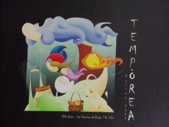 Boceto de la falla infantil de Zenete 2017