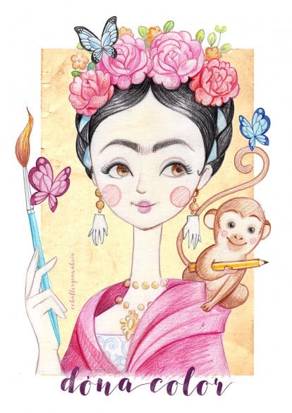 Boceto de la falla infantil de Blanquerías 2017