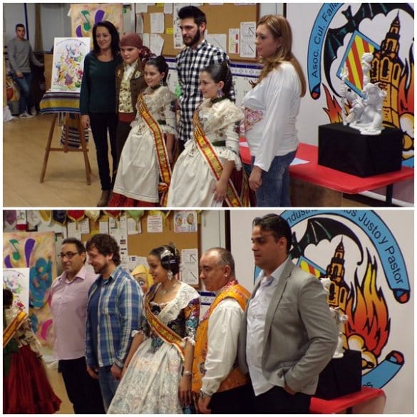 Presentación de bocetos de la Falla Industria-Santos Justo y Pastor 2017