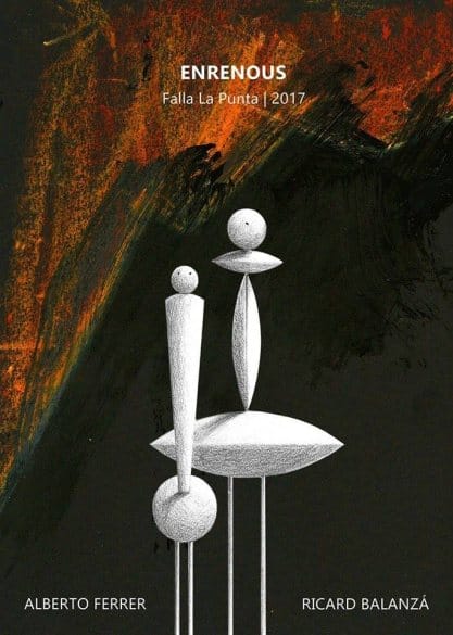 Boceto de la falla grande de La Punta 2017