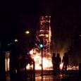 Cremà de la falla "Patrimoni" (Crida a la Humanitat)