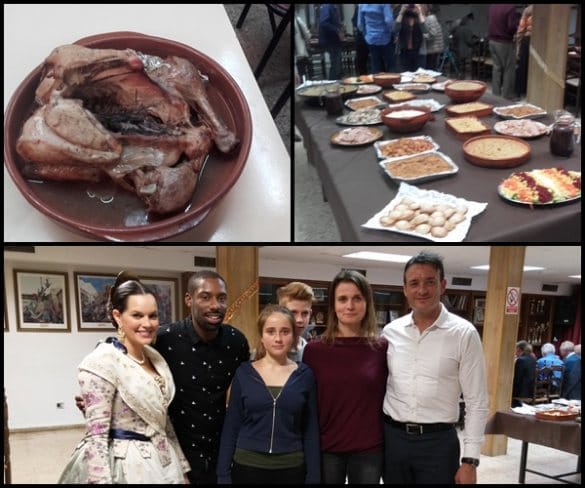 Día de Acción de Gracias en la Falla Plaza del Pilar (noviembre 2016)