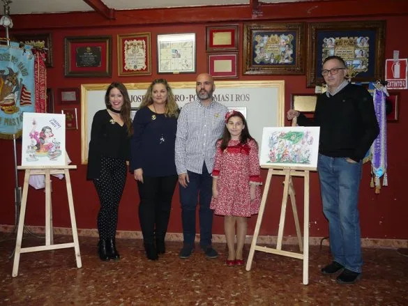 Presentación de bocetos de la Falla José María Haro-Poeta Mas y Ros 2016