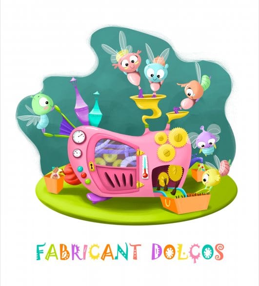 Boceto de la falla infantil de Sevilla-Dénia 2017