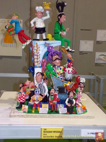 La maqueta de San Vicente-Amparo Iturbi ganó en Expojove