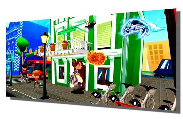 Ir a la Ofrenda, una aventura en el videojuego OnFalles!