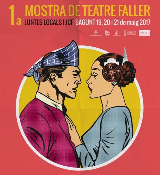 Teatro fallero a la romana en Sagunt