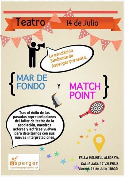 Teatro ‘faller-asperger’ en Molinell-Alboraya