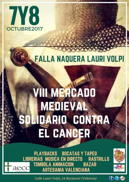 Mercado medieval solidario en Náquera-Lauri Volpi