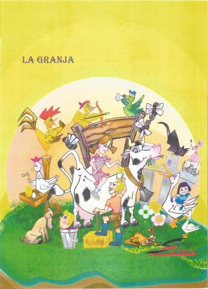 Falla infantil La granja