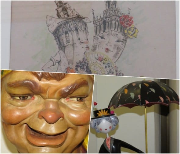 Triple Puche en el Museu Faller de València