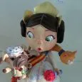 Mujer fallera en la Exposición del Ninot Infantil 2019