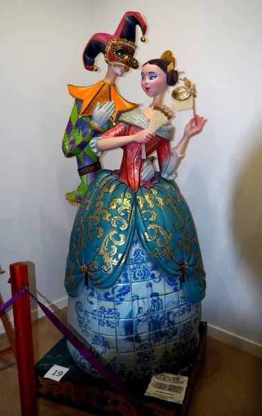 Figura de la Exposición del Ninot, Falla Barri Sant Francesc (Manises)