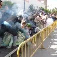 Encendido de la primera macromascletà Universal de Benicalap