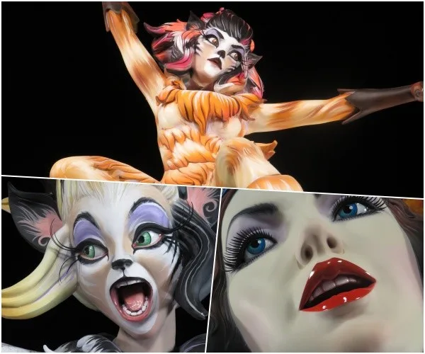 Figuras de la Falla Convento Jerusalén 2019