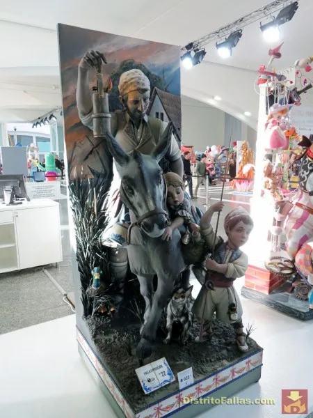 Ninot indultat 2019, de la Falla Exposición