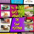 Cartel de la 4ª Ruta Gastronómica de la Falla San Isidro