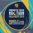 Cartel del concurso de fideuà nocturno de la Falla Oeste (2019)
