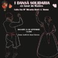 Cartel de la I Dansà Solidaria (Falla Santa Mª Micaela-Martí l'Humà)