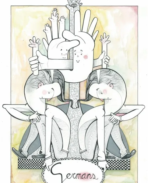 Boceto de la falla infantil de Convento 2020