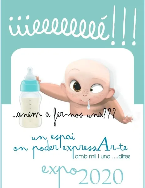 Boceto de la falla infantil de Exposición 2020