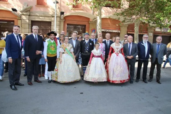 Homenaje a la Senyera 2019 de la Agrupación de Fallas del Marítimo (foto: Noli García)