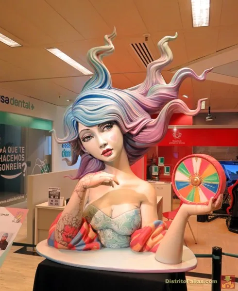 Maqueta de la Falla Quart-Palomar 2020
