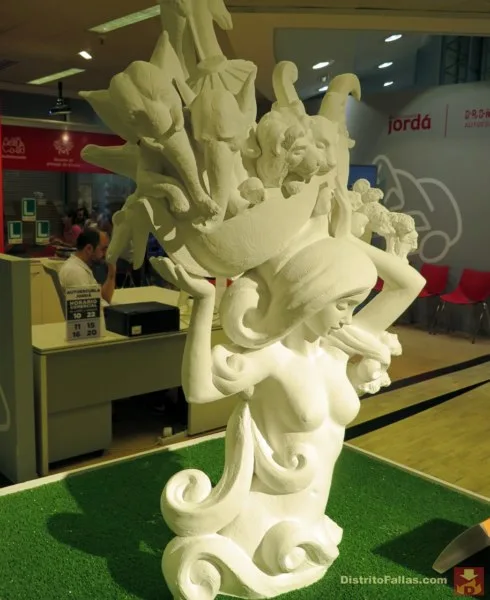 Maqueta de la Falla Plaça de la Mercé 2020