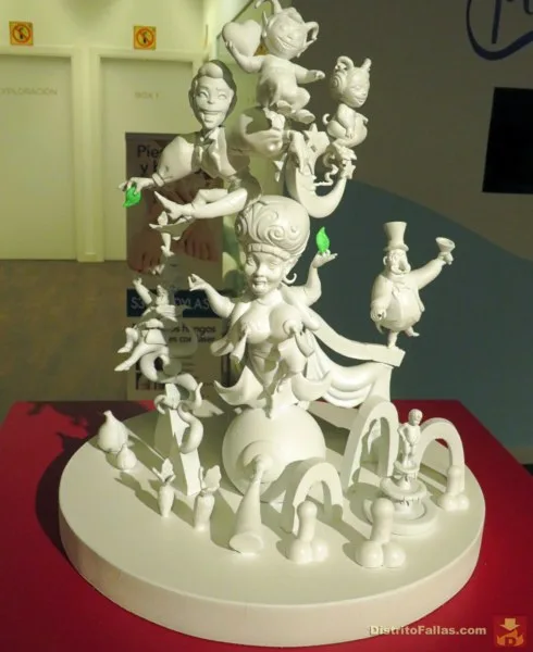Maqueta de la Falla San Vicente-Periodista Azzati 2020