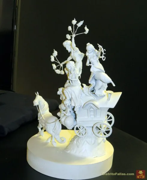 Maqueta de la Falla La Nova d'Orriols 2020