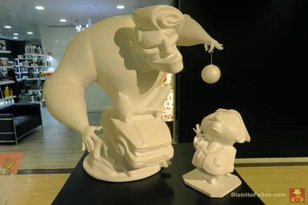Maqueta de la Falla Linterna-Na Robella 2020