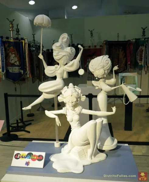 Maqueta de la Falla Císcar-Burriana 2020