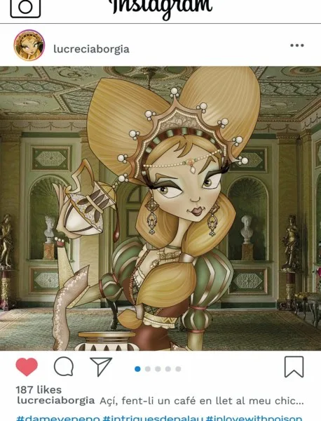 Boceto de la falla grande de Regne de València-Duc de Calàbria 2020