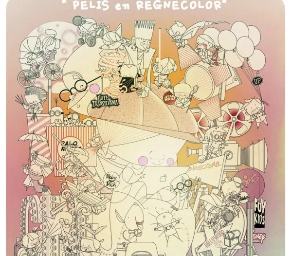 Boceto de la falla infantil de Regne de València-Duc de Calàbria 2020