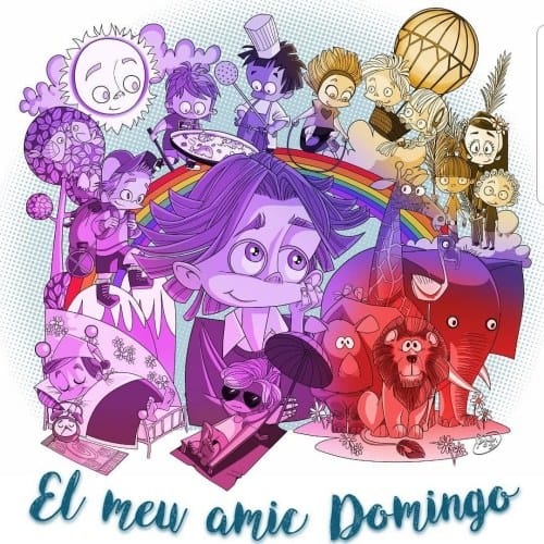 Boceto de la falla infantil de Avenida del Oeste 2020